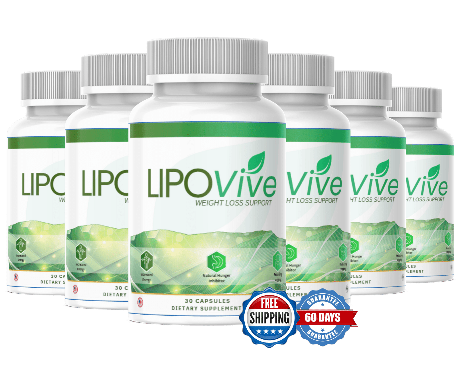 LipoVive 6 Bottle